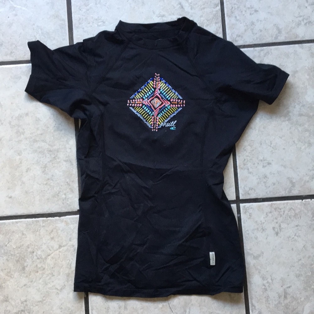 O’Neill Rashguard wetsuit worn once black Small